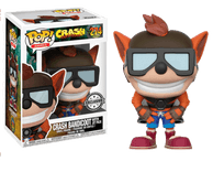 crash bandicoot with jet pack exclusive silver background 274