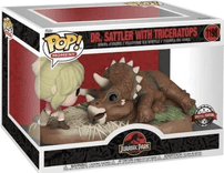 dr sattler with triceratops special edition 1198