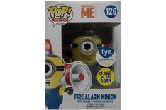 fire alarm minion f y e white and blue background glows in the dark 126