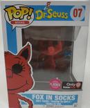 fox in socks only gamestop flocked pink background 07