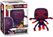miles morales programmable matter suit only gamestop glows in the dark 840