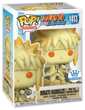 minato namikaze nine tail chakra mode exclusive white background 1413