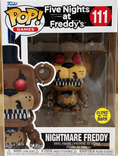 nightmare freddy glows in the dark 111