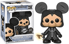 organization 13 mickey exclusive silver background glow chase 334