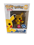 pikachu club flocked pink background 353