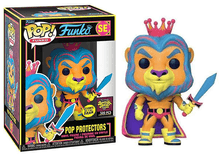 pop protectors blacklight battle glows in the dark
