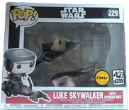 luke skywalker with speeder bike 40 star wars chase 228