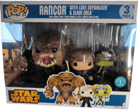rancor luke skywalker oola underground toys 3 pack