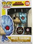 shoto todoroki cc chalice collectibles black background glow chase 1258