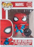 six arm spider man exclusive silver background 313