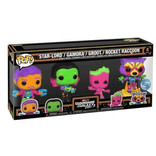 star lord gamora groot rocket raccoon blacklight special edition 4 pack