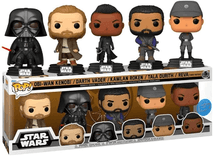 Obi-Wan Kenobi / Darth Vader / Kawlan Rowken / Tala Durith / Reva (third Sister) #5 PACK Funko Pop