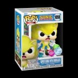 super sonic with emeralds special edition flocked pink background 1059