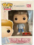 ted the geek hot topic pre release red background 139