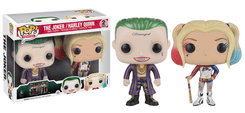 the joker harley quinn metallic 2 pack