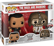 the rock and mankind special edition wwe 2 pack