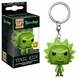 toxic rick exclusive yellow black glows in the dark
