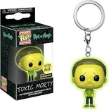 toxic morty exclusive yellow black glows in the dark
