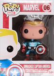 Unmasked Captain America #06 Funko Pop
