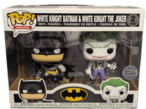 White Knight Batman & White Knight The Joker #2 PACK Funko Pop