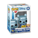 winnie the pooh sitting make hot topic yellow background