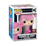 chandler bing special edition flocked pink background 1066
