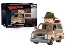 Jim Hopper with Sheriff Deputy Truck #40 Funko Pop