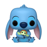 stitch with turtle hot topic yellow background 1353