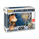 Jar Jar Binks vs. General Grievous #2 PACK Funko Pop