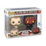 Qui-Gon Jinn vs. Darth Maul #2 PACK Funko Pop