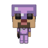 steve in enchanted armor exclusive silver background 324