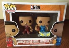 derrick rose russell westbrook convention exclusive 2015 2 pack