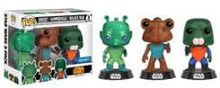 Greedo, Hammerhead, & Walrus Man #3 PACK Funko Pop