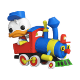 donald duck on the casey jr circus train attraction 01
