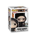dwight schrute specialty series brown and teal background 1010