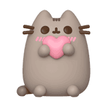 pusheen with heart 26
