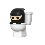 Ninja in Toilet Funko Pop