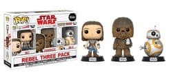 Rebel Three Pack Funko Pop