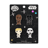 Chewbacca / Darth Vader / Luke Skywalker / Stormtrooper #4 PACK Funko Pop