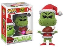the grinch boxlunch exclusive flocked pink background 14