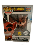 crash bandicoot exclusive silver background glows in the dark 273