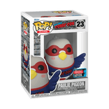 paulie pigeon blue red new york comic con 2022 23