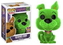 scooby doo green saturday morning cartoons san diego flocked pink background 149