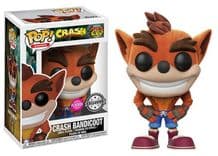 crash bandicoot only gamestop flocked pink background 273