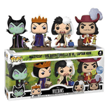 maleficent evil queen cruella de vil captain hook special edition glows in the dark 4 pack