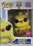 ducky flocked pink background 531