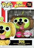 dug special edition flocked pink background 754