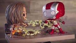 whiplash vs iron man marvel collector corps red 361