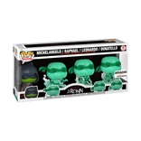michelangelo raphael leonardo donatello amazon exclusive white background 4 pack