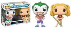 The Joker [Beach] & Harley Quinn #2 PACK Funko Pop